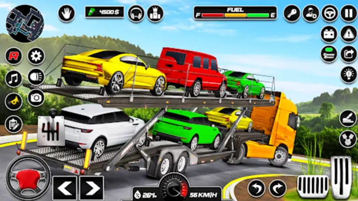 Car Transporter 3dTruck Games android App screenshot 3