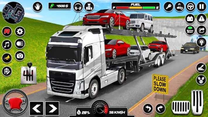 Car Transporter 3dTruck Games android App screenshot 4